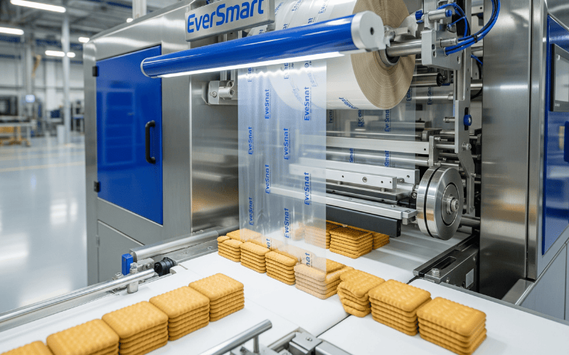 Flow Wrapper Machine & Automated Packaging Systems for Cookies Flow Wrapper Machine & Automated Packaging Systems for Cookies