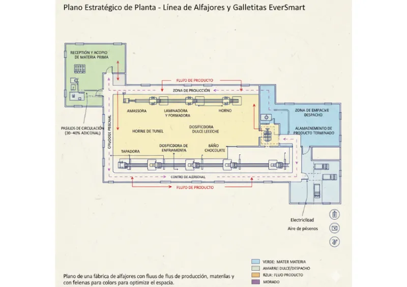 Guía Definitiva de Planificación de Planta para su Línea de Alfajores y Galletitas Guía Definitiva de Planificación de Planta para su Línea de Alfajores y Galletitas