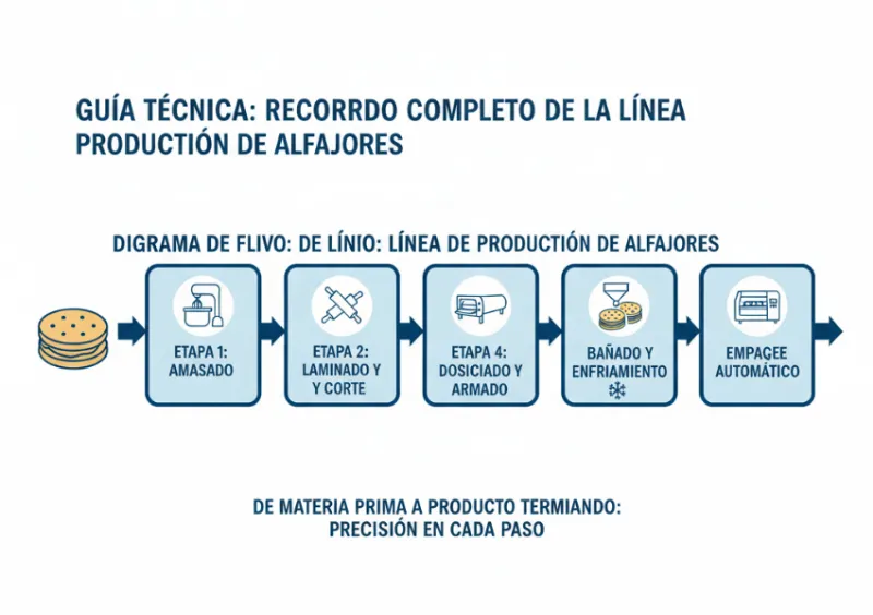 Guía Técnica de la Línea de Alfajores: Un Recorrido por Cada Componente Guía Técnica de la Línea de Alfajores: Un Recorrido por Cada Componente