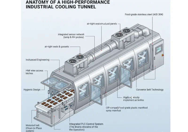 The Definitive Guide to Industrial Cooling Tunnels: From Process Control to Profitability The Definitive Guide to Industrial Cooling Tunnels: From Process Control to Profitability