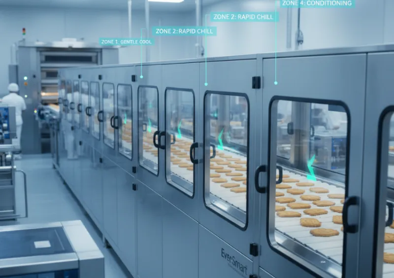 EverSmart Multi-Stage Cooling Tunnels | Precision Bakery & Food Cooling EverSmart Multi-Stage Cooling Tunnels | Precision Bakery & Food Cooling