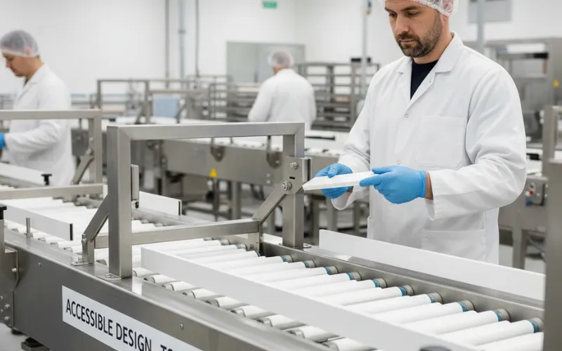 Sanitation Standards for Cooling Conveyor Systems: A Guide to FDA, USDA, and 3-A Compliance Sanitation Standards for Cooling Conveyor Systems: A Guide to FDA, USDA, and 3-A Compliance