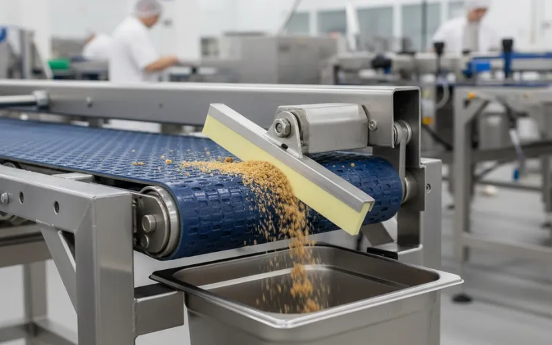 Carryback Elimination: Stop Product Loss & Allergen Cross-Contamination in Cooling Conveyors Carryback Elimination: Stop Product Loss & Allergen Cross-Contamination in Cooling Conveyors