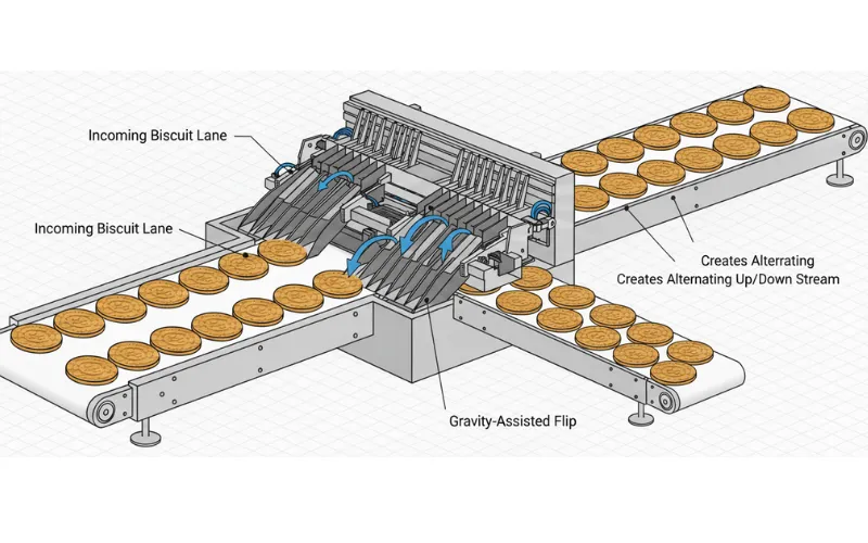 180° Biscuit Flip Machine: A Technical Deep Dive & Buyer's Guide
