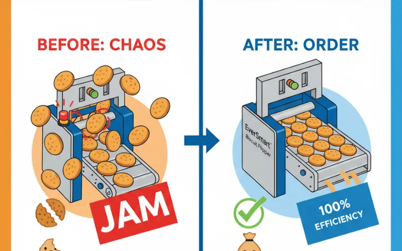 Why Flip? The Critical Role of Biscuit Orientation in Automated Baking