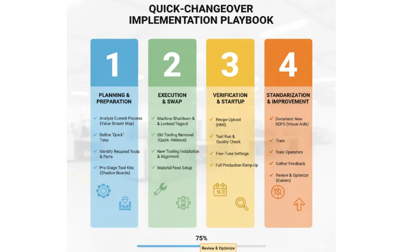 How to Master Quick Changeover on Your Biscuit Flipper