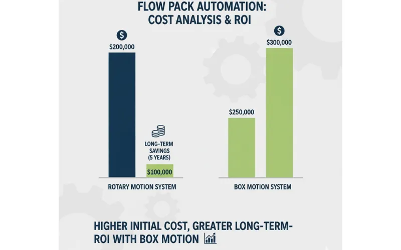 Flow Pack Machine Guide: Rotary vs. Box Motion Sealing Jaws