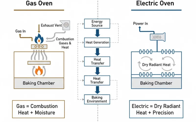 Gas vs. Electric Industrial Ovens: Which is better for commercial bakeries Gas vs. Electric Industrial Ovens: Which is better for commercial bakeries