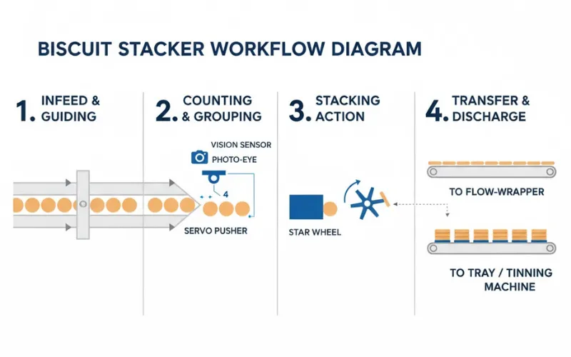 The Ultimate Guide to Biscuit Stacking Machines (2025): Selection, ROI & Integration The Ultimate Guide to Biscuit Stacking Machines (2025): Selection, ROI & Integration