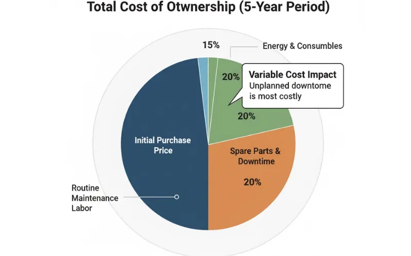 The 2025 Biscuit Stacking Machine Price & ROI Guide: A Report for Finance & Engineering