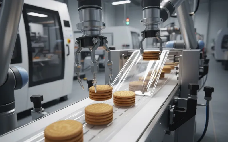 Robotic vs. Mechanical Biscuit Stackers: A Complete TCO & ROI Analysis for 2025