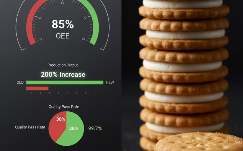 How a Ghana Biscuit Factory Grew 200% with Eversmart Automation