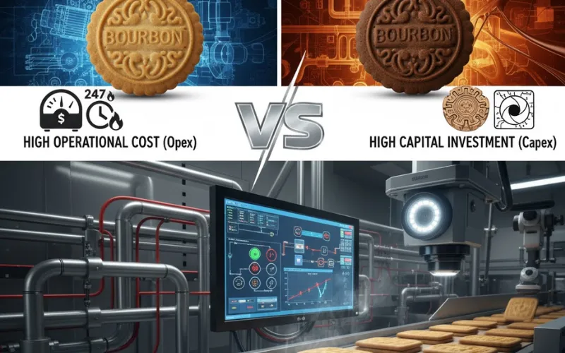 Bourbon vs. Custard Cream Production Lines: A TCO & OEE Analysis Bourbon vs. Custard Cream Production Lines: A TCO & OEE Analysis