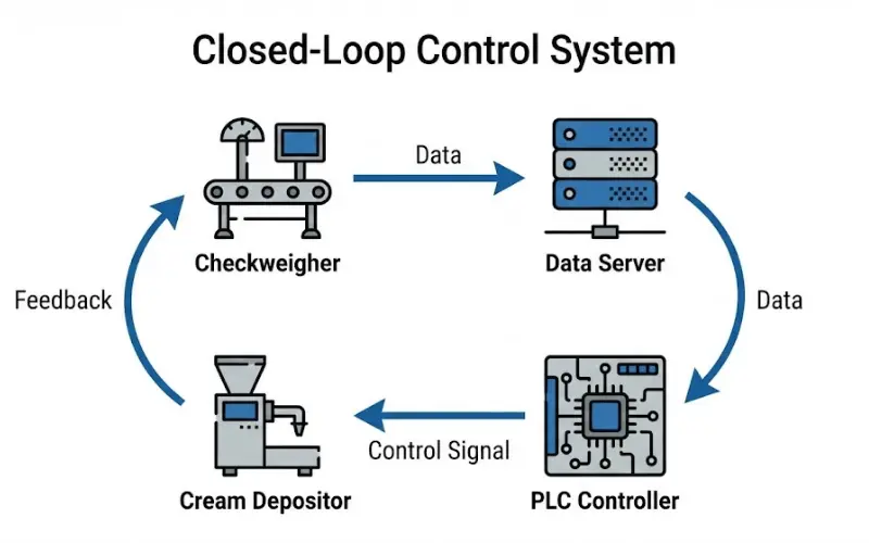 Automated QC for Bourbon Biscuit Lines: From 3D Vision to Smart Closed-Loop Control Automated QC for Bourbon Biscuit Lines: From 3D Vision to Smart Closed-Loop Control