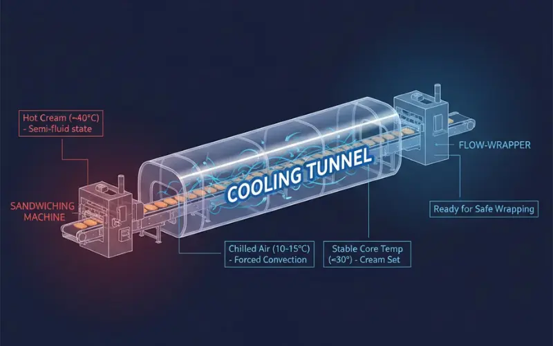 Bourbon Biscuit Packaging Solutions: From Post-Cooling to Shelf Appeal
