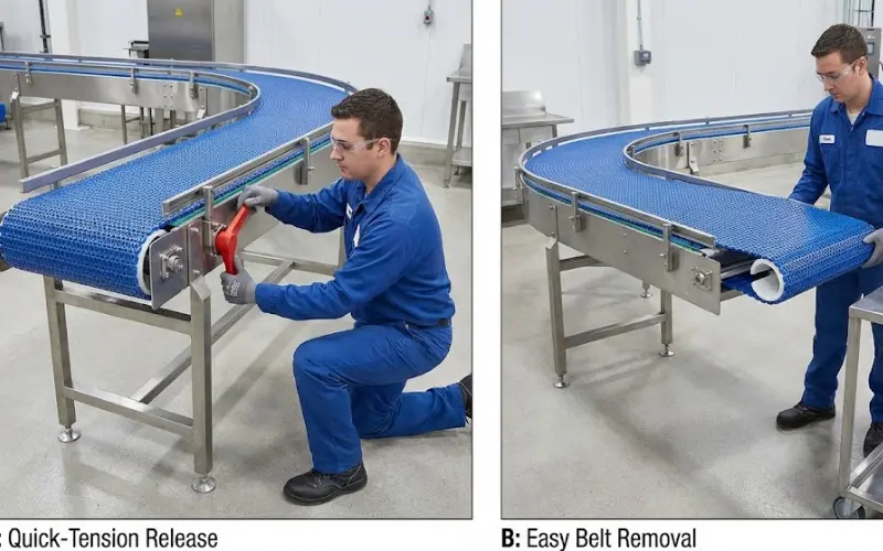 Mastering the Curve: The Ultimate Guide to 90°, 180°, and Z-Type Conveyors for Food Production