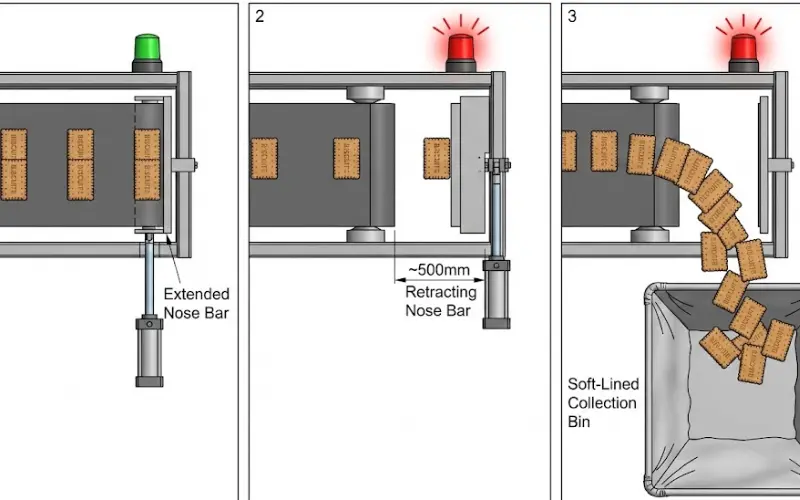 The Discharge Conveyor & Auto Rejection: Interface Design for Seamless Packaging Handoff