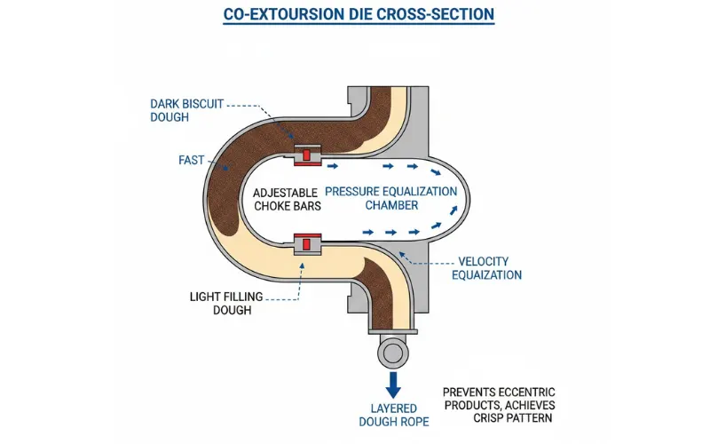 The Ultimate Engineering Guide to Bi-Color Sandwich Cookies: Co-Extruded Dough & Dual-Filling The Ultimate Engineering Guide to Bi-Color Sandwich Cookies: Co-Extruded Dough & Dual-Filling
